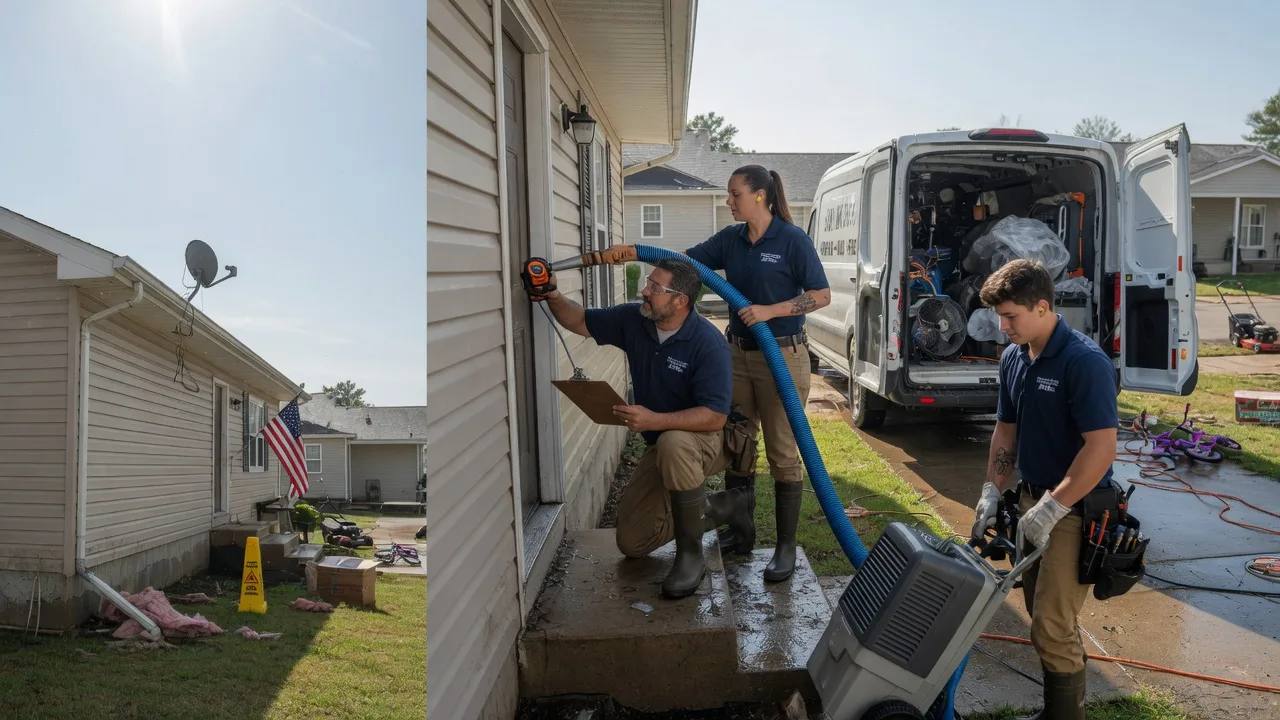 Ceiling Water Damage Restoration in Annville, PA near me